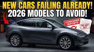 Thumbnail: 15 NEW Cars That Are ALREADY Failing in 2026 (According to Consumer Reports)
