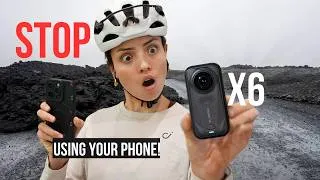 Thumbnail: Stop Using Your Phone! The Insta360 X6 Captures EVERYTHING for cyclist