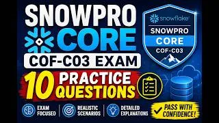 Thumbnail: Snowflake SnowPro Core COF-C03 2026 exam Practice Test - Part 4