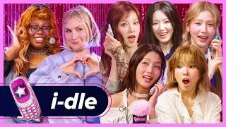 Thumbnail: i-dle Answers Your Calls: Hot Takes, Karaoke, Twerking | Phone A Fangirl