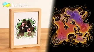 Thumbnail: Easy to Make 3D Paper Night Lights Using a Laser Cutter | DIY Lamp