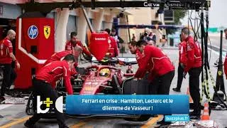 Thumbnail: Ferrari en crise : Hamilton, Leclerc et le dilemme de Vasseur !