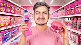Thumbnail: I Ate ONLY Pink Food for 24 Hours
