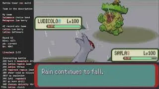 Thumbnail: Never doubt latias | Pokemon Emerald battle tower NPC multi battle highlight
