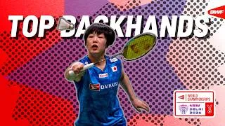 Thumbnail: BWF World Championships 2026 | Top Backhands of the Week