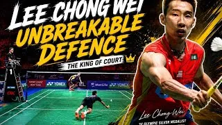 Thumbnail: Lee Chong Wei 🇲🇾🏸 nice angle video |Best defence| Best attack 💥| Badminton malaysia