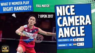 Thumbnail: Kento Momota (Right Hand) 🏸| Nice Angle Badminton video 4K | what if Kento Momota play right handed?