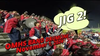 Thumbnail: HE'S BACK!!!!!  Here's the 2024 VERSION of "JIG 2" by the Oak Mountain Band Drumline - Nov. 1, 2024