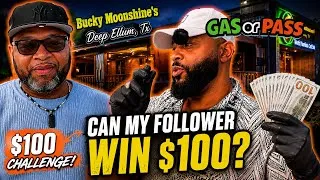 Thumbnail: Can Bucky Moonshine’s In Dallas Texas Win My Follower $100.00? #foodreview 