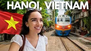 Thumbnail: First Impressions of Hanoi, Vietnam (Street Food & Train Street) 🇻🇳