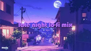 Thumbnail: late night lofi | study jazzhop