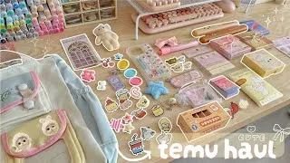 Thumbnail: huge temu haul 🌷✨ aesthetic, ASMR, cozy, pinterest 