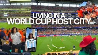Thumbnail: everything i did living in a fifa world cup host city ✰ (i went to a game!!!!) ⚽️