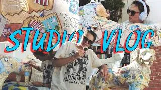 Thumbnail: the craziest thing I’ve ever painted | STUDIO VLOG 053