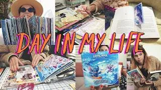 Thumbnail: junk journaling, reading, & lorcana | VLOG 178