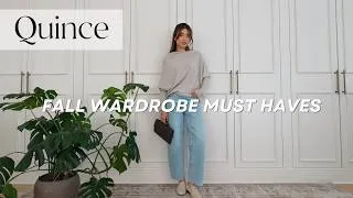 Thumbnail: QUINCE FALL TRY ON | Suede bags, the best sweaters, fall shoes, and more!