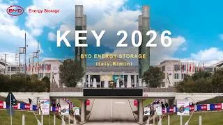 Thumbnail: BYD Energy Storage at Key Energy 2026