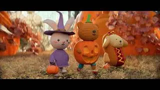 Thumbnail: Happy Halloween. (Blender 3.0 Cycles-Stop Motion Styled Animation)