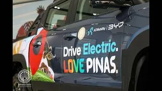 Thumbnail: Drive Electric. Love Pinas. ⚡🇵🇭 | DOT, ACMobility & BYD Philippines Partner for Sustainable Tourism