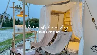 Thumbnail: Cozy camping vlog on a cold windy day | Vlog | Relaxing | Soothing | ASMR Camp | Stellar Goldenhill