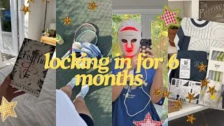 Thumbnail: I’m locking in for the next 6 months ⭐️ | phone free activities | tennis | book review 