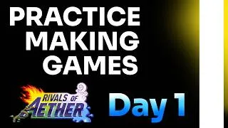 Thumbnail: Starting with Stages - DAY 1 of Practice Making Games