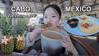 Thumbnail: 🇲🇽 eating my way through CABO: summer girls trip, all-inclusive resort, beachside life 🌮
