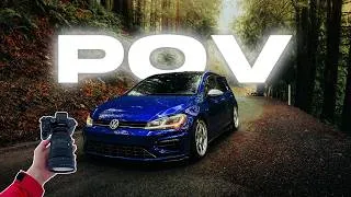 Thumbnail: POV Car Photography with Sony a74 - VW Golf R Rainy Photoshoot in Lower Mainland BC