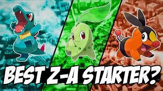 Thumbnail: WHO'S THE BEST POKEMON Z-A STARTER???