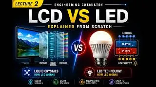 Thumbnail: LCD vs LED Explained from Scratch | Liquid Crystals, Display Technology & Engineering Chemistry