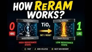 Thumbnail: How ReRAM Actually Works | Oxygen Vacancies, Conductive Filaments, LRS & HRS Explained