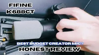 Thumbnail: Best Budget Mic for Streaming, Gaming & Podcasting? - FIFINE K688 XLR/USB Dynamic Microphone Review 