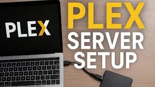 Thumbnail: I Replaced Every Streaming Service With Plex… Using Just a Laptop + External HDD