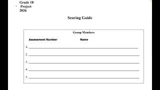 Thumbnail: Grade 10 Physics SBA Project 2026 Answers! | Term 1, 2 & 3 Guide (PDF Download)