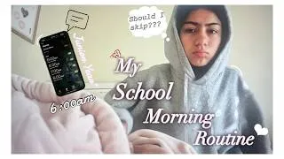 Thumbnail: grwm: my 6:15 a.m school morning routine📓🎧 *junior year*