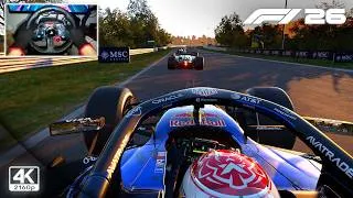 Thumbnail: Red Bull Racing RB22 by Max Verstappen – Sunrise 2026 Hungarian GP | F1 26 Logitech G29 Gameplay