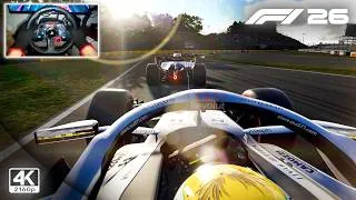 Thumbnail: Audi R26 by Gabriel Bortoleto – Sunset Race 2026 Japanese GP | F1 26 Logitech G29 Gameplay
