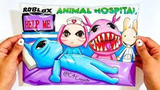Thumbnail: [🐾PAPER DIY🐾] ROBLOX ANIMAL HOSPITAL 🏥 BLIND BAG unboxing! | Asmr 
