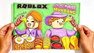 Thumbnail: [❤️ PAPER DIY ❤️] ROBLOX ASMR MUKBANG GAME BLIND BAG unboxing! | Asmr  