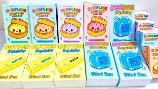 Thumbnail: [🥟PAPER DIY🥟] MYSTERY DUMPLING SQUISHY, NEEDOH ICE CUBE SQUISHY & BUTTER SQUISHY BLIND BOX unboxing!