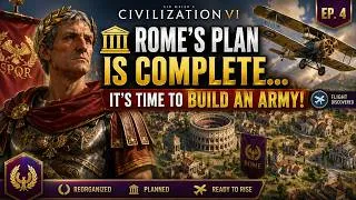 Thumbnail: 🏛️ Rome's Plan Is Complete It's Time to Build an Army | One City Challenge - CIV 6 Ep.4