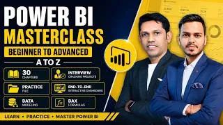 Thumbnail: Power BI Full Course 2026 | Beginner to Advanced Masterclass | Crack Data Analyst Jobs 🚀