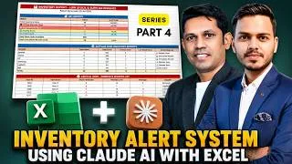 Thumbnail: AI Powered Inventory Alert System in Excel | Claude AI + Excel Series Part 4