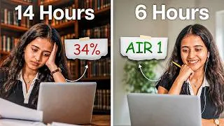 Thumbnail: This is Why You Should NOT Study Hard | CA Exposed: The Topper Strategy