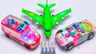 Thumbnail: 3D Lights Airbus A38O and 3D Lights Gear Police Car | aeroplane | police car | Rc Aerobus | Gear Car