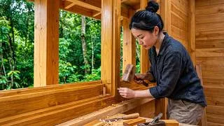Thumbnail: 300 Days, Thousands of Joints—Skilled Woman Crafts an Incredible Wooden Home.|by@ThiHieuMa-qt6nx