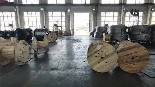 Thumbnail: A large number of aluminum wire cores that ZMS is producing...