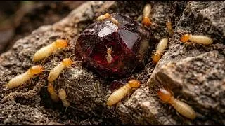 Thumbnail: That's How to Spot Valuable Gems in Termite Mounds — The 5 Signs Most People Ignore!