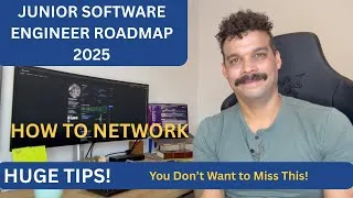 Thumbnail: Junior Software Engineer Roadmap 2025 - How to Network