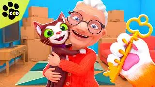 Thumbnail: Melton Moves Into GRANNY'S HOUSE! - I Am Cat